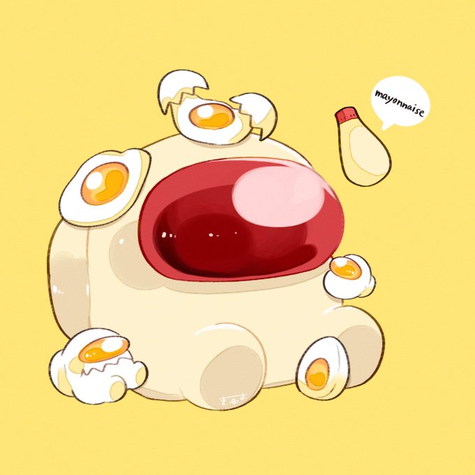 「egg (food) signature」 illustration images(Latest)｜5pages