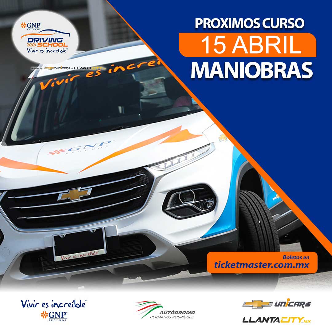 autodromohr's tweet photo. Tenemos Curso MANIOBRAS el próximo sábado 15 de abril en el Autódromo Hnos. Rodríguez

Boletos disponibles en Ticketmaster
Información - rosorio@cie.com.mx

#gnpdrivingschool #viviresincreíble #unicars #llantacity #ahr https://t.co/SF8nFn9jJ2