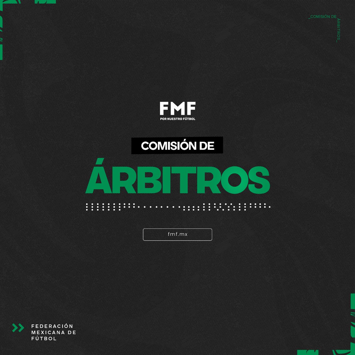 FMF's tweet photo. La Comisión de Árbitros informa que se abrirá un proceso de investigación sobre los hechos acontecidos con el árbitro Fernando Hernández en el partido América vs. León, correspondiente a la Jornada #13 de la @LigaBBVAMX. La resolución será dada a conocer a la opinión pública.

#FMFporNuestroFútbol