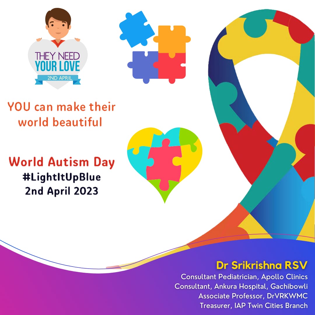 World Autism Day 2023 -
Transforming the narrative: 
Contribution of Autistic People at Home, at Work, in the Arts and in Policymaking.
Instead of curing or converting autistic people, let's focus on accepting, supporting &amp; including them..

#lightitupblue 
#AutismAwarenessDay