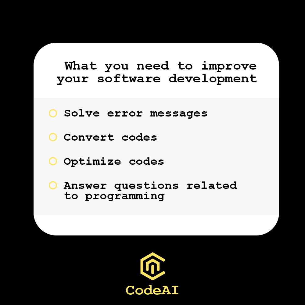CodeAIspace's tweet image. Every programmer has a weakness. Always battle your weakness to become the programmer you can possibly be👨🏻💻🔧
Join our Kickstarter
🌐 bit.ly/codeai-kicksta…
#justdvlpr #codingdays #codes #CodeAI #coding #codinglife #appdeveloper #devlife #programming #programmerrepublic