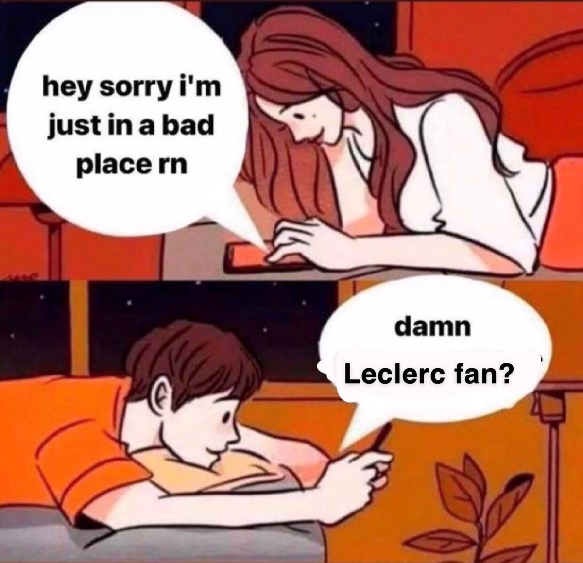 markstappen's tweet photo. Life of Charles Leclerc fans #P1 #AusGP #F1 https://t.co/kxoce7X5Ls
