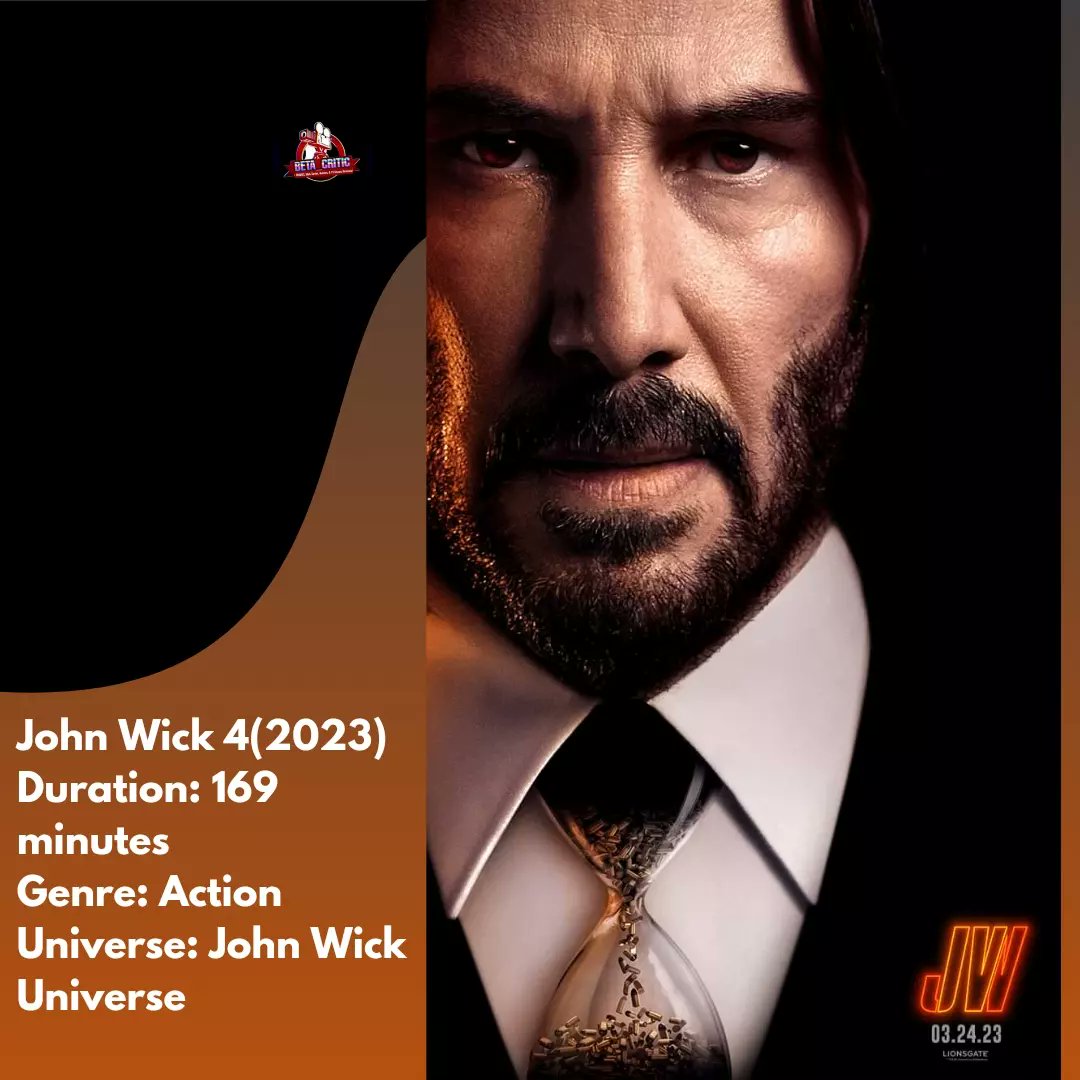 CriticBeta's tweet photo. #johnwick4 #review
Image courtesy of @lionsgate and @johnwickmovie
Follow @beta_critic for more
#johnwick #keanureeves #matrix #babayaga #actionmovies #movies #cinema #independentcritics
Full review on
https://t.co/p0msL97L75 https://t.co/A2xLrt4O6u