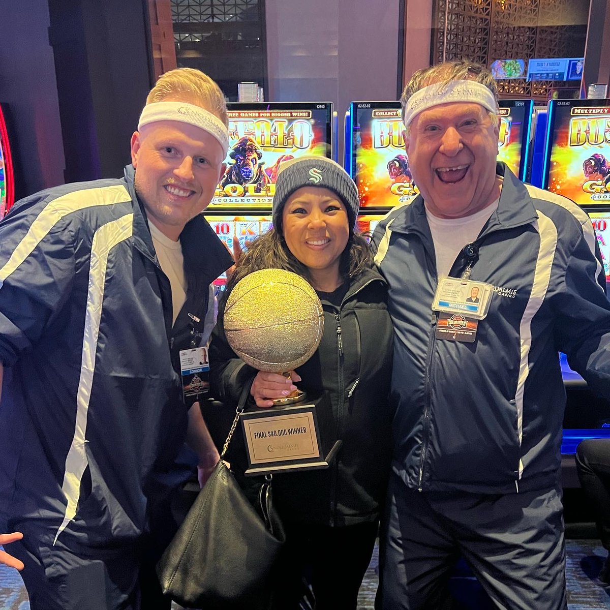 We can’t stop thinking about our Final $40,000 CASH drawing winner! Help us give this lovely lady a congrats!