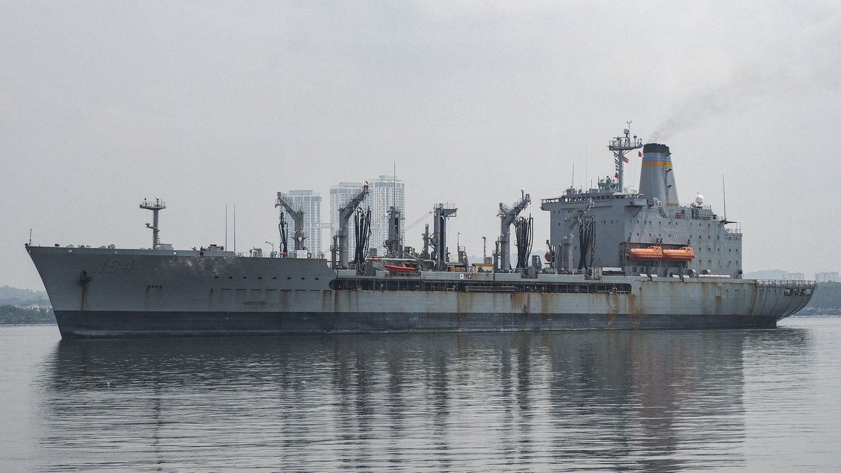 It's been a while since I've spotted Ships.

USNS John Ericsson (T-AO 194), Military Sealift Command, Transits the Johor Strait.

@supbrow
@WarshipCam

#USNavy #USN #Navy #USNSJohnEricsson #TAO194 #MilitarySealiftCommand