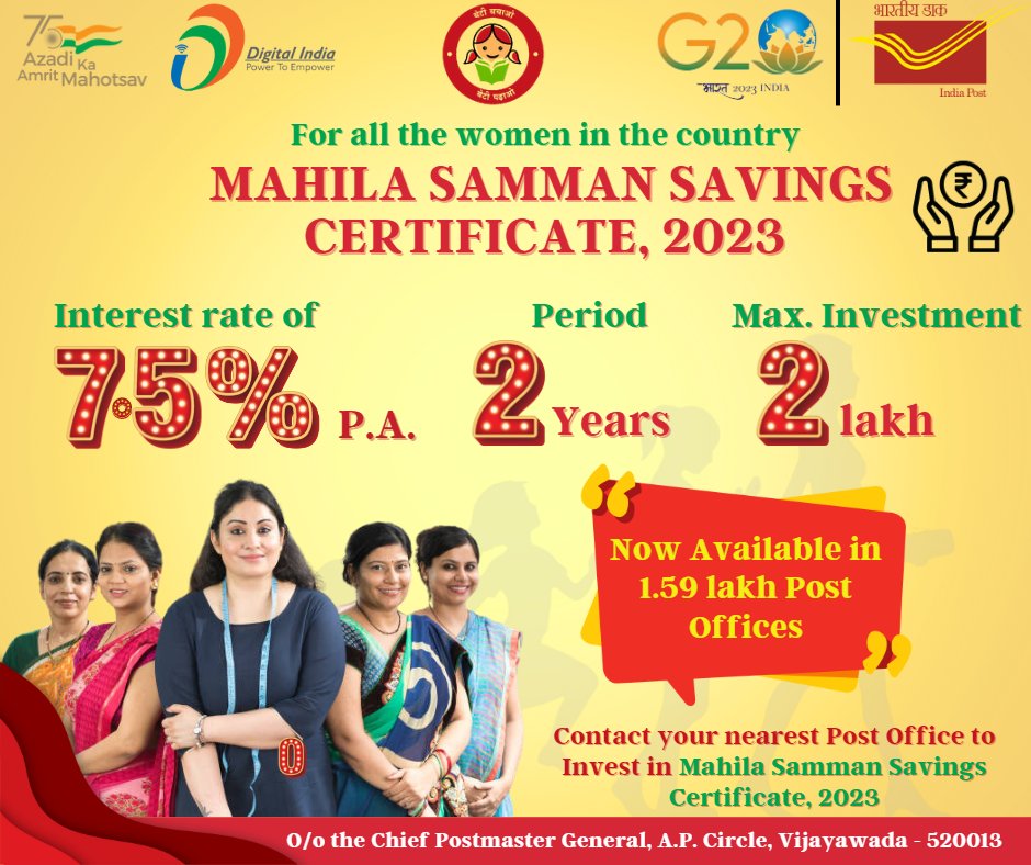 Andhra Pradesh Postal Circle On Twitter Exciting News For Women In andhra-pradesh-postal-circle-on-twitter-exciting-news-for-women-in