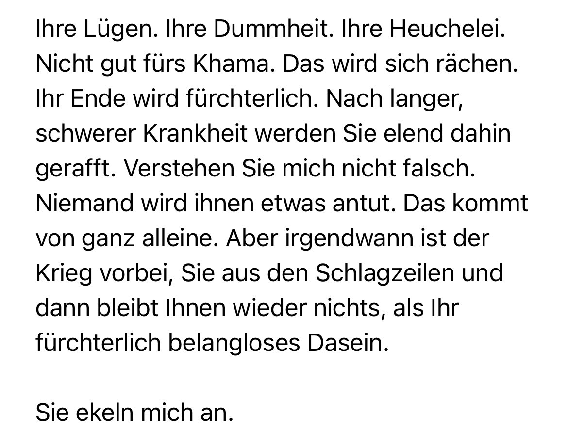 An einem schönen, ruhigen Sonntagmorgen stand Gerd P um 7:00 auf, setze sich an seinen Computer und schreib eine Mail