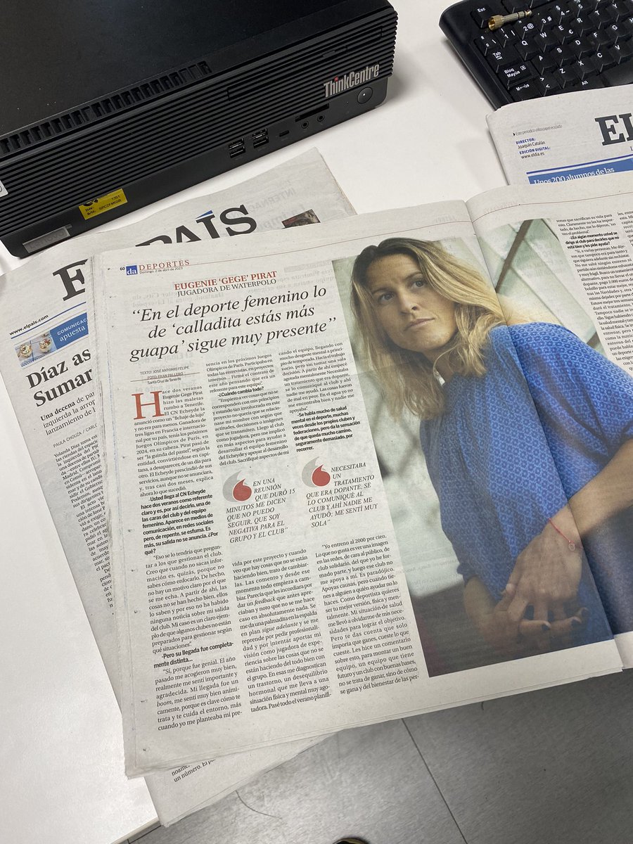 josefelipem's tweet photo. La entrevista a @GegePirat sale hoy en la edición de papel de @diariodeavisos 😊 https://t.co/l9EMgWHUWt