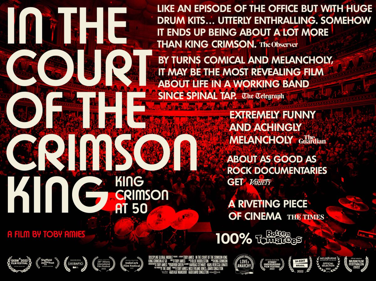 strangebrewpod's tweet photo. New podcast with Toby Amies, director of the film In the Court of the Crimson King: King Crimson at 50. He shares his insights into its themes of art, discipline & mortality @tobyamies @ITCOTCKDOC @dgmhq @rfripp_official #KingCrimson #ITCOTCKDOC https://t.co/9Ko2AXuZ9I https://t.co/H3QI4BWXfR