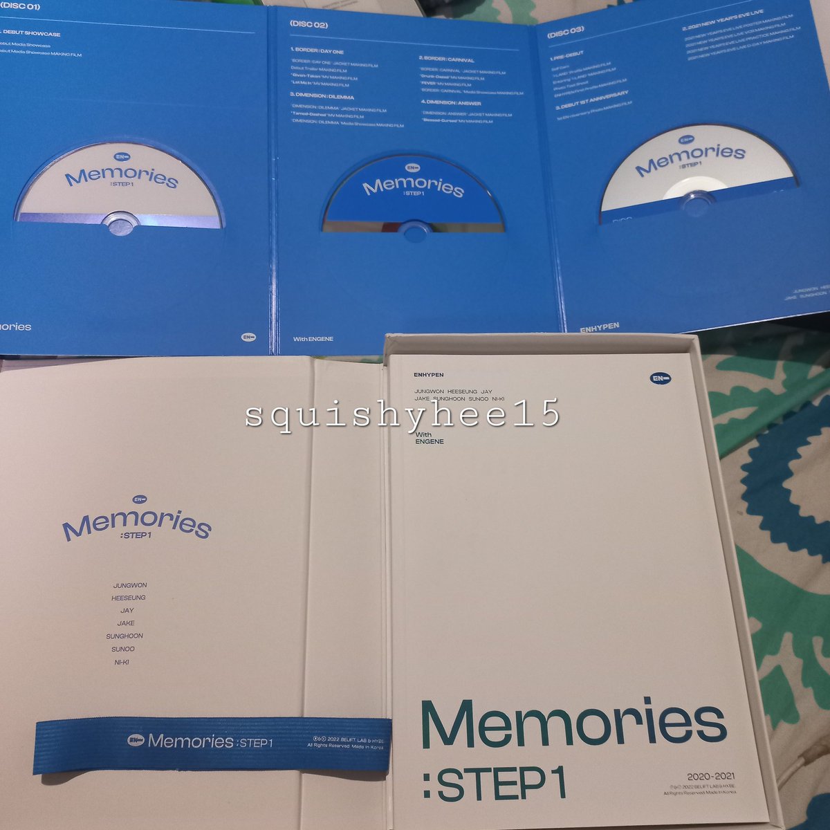 WTS LFB ENHYPEN PH

Enhypen Memories DVD unsealed  - 750php 

onhand
Payo / 2 days res
Gcash
Mod: sco &amp; jnt
Loc:rizal

tags. wts lfb enhypen ni-ki senkou gleam d:s d:a  no yet ver pola