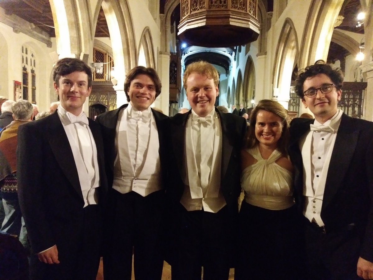 NorthHertsGuild's tweet photo. The choir had an amazing time singing #Samson #Handel last night! Huge thanks to our inspirational Conductor @h_bradford96 and our soloists @HelenaM78859350 #ChristopherMitchell #JamesMicklethwaite #JohannesMoore and baroque ensemble @musicadonumdei. Thanks also to our audience! https://t.co/AamZAM5aHY