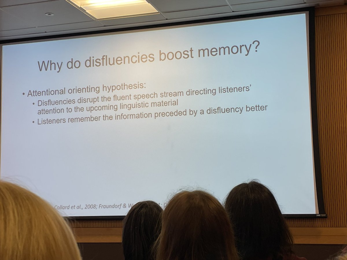 LissBEE_CPSP's tweet photo. Also found this talk by @duffalab fascinating - how disfluency has potential to act as a primer for people with brain injury to remember key info #IBIA2023 #WorldBrainCongress2023 https://t.co/RXXUdyfGUm