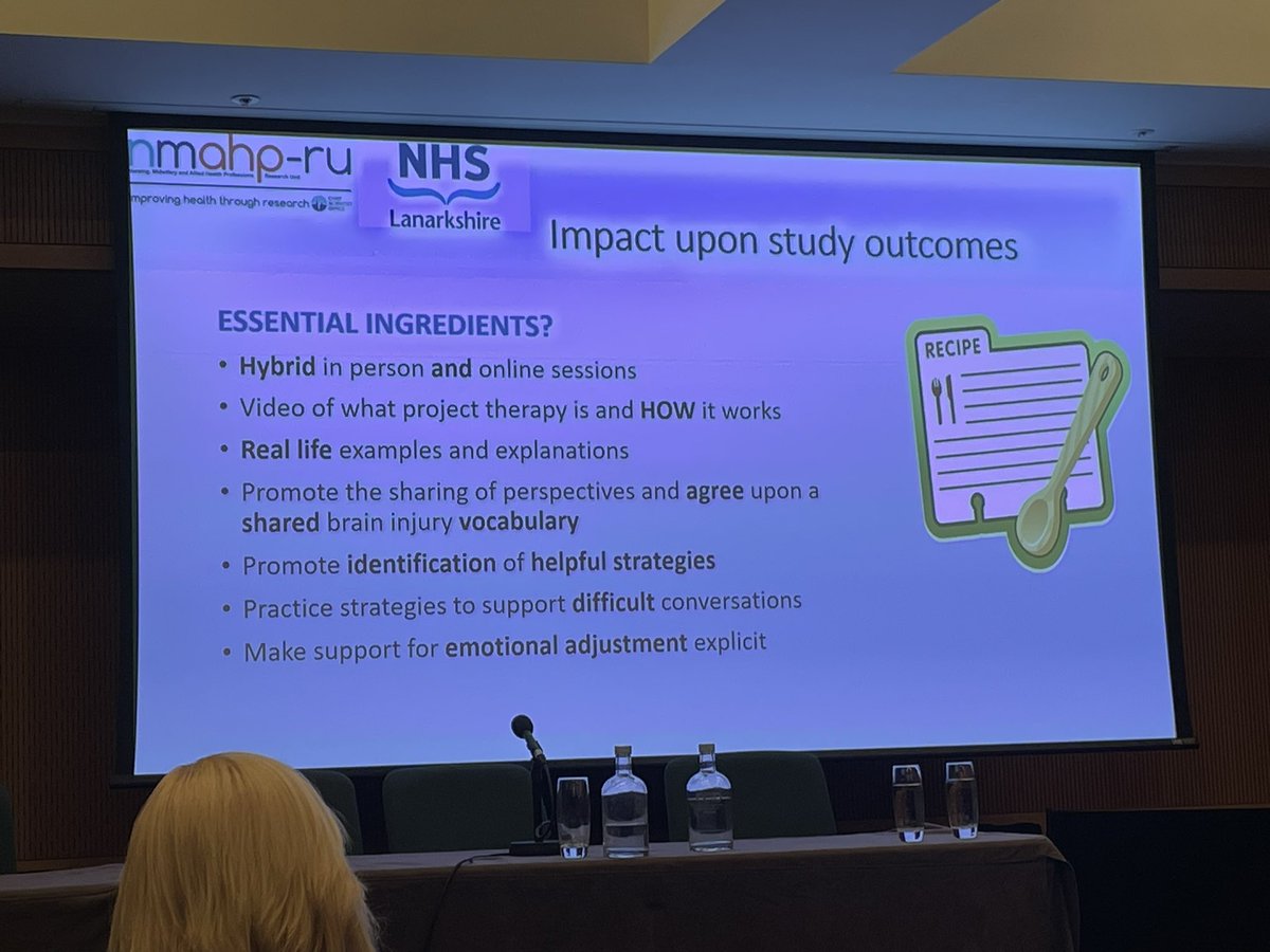 LissBEE_CPSP's tweet photo. Also got to hear about @LynnGrayson13’s FABULOUS PhD work using codesign to adapt project based interventions to support families - loved hearing about what worked to support safe spaces for these families &amp; people with brain injury 🙌🙌 #IBIA2023 #WorldBrainCongress2023 https://t.co/tLAAoLWZ3M