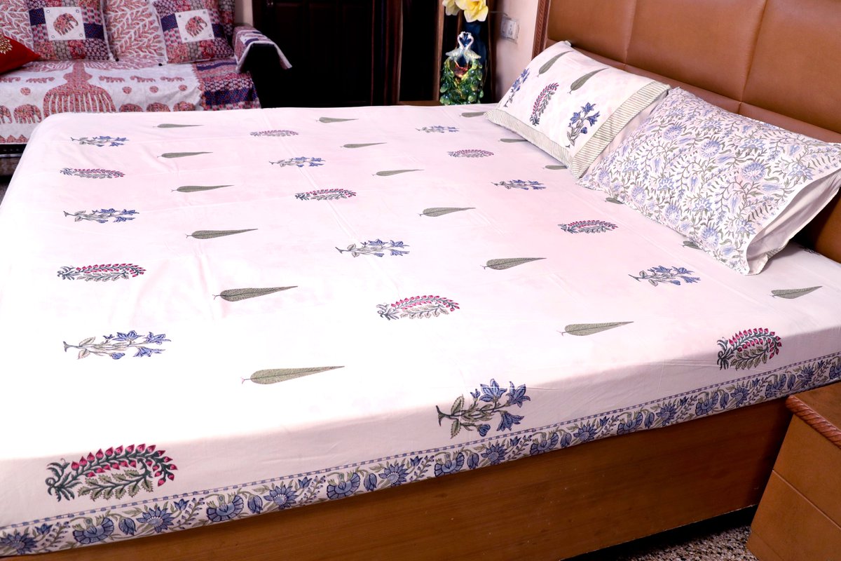 JaipuriVirasat's tweet photo. Night Fall Virasat Premium Cotton Hand Block Print Bedsheet
Website: https://t.co/rfLhO6aqCr
Contact Us: +91-89498 64309
#trending #trendingposts #quilt #cusioncover #bedsheets #curtains #dohar #quiltedbedcover #handblockprint #homedecor #bedroomdecor #bestbedsheetseller #mania https://t.co/kBtuWwn0E2