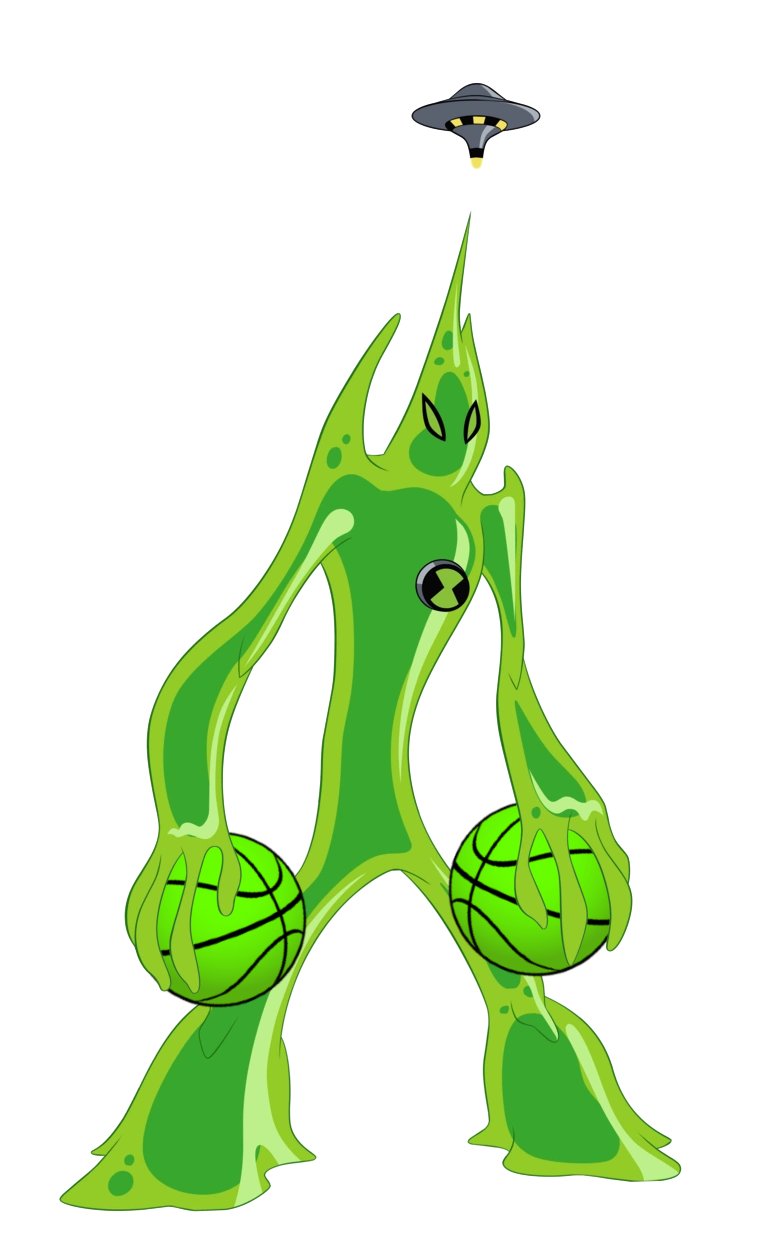 Your Favorite Characters Ballin' on X: Goop (Ben 10: Alien Force)   / X