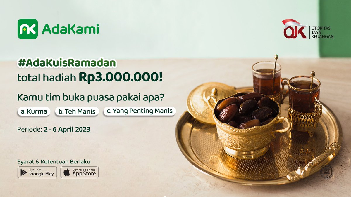 Wah, kamu tim yang mana nih? Tulis jawaban yang paling sesuai di kolom komentar, kuy! Nanti 3 yang paling beruntung Mimin kasih THR deh~

Ikutin syarat dan ketentuannya, yuk!