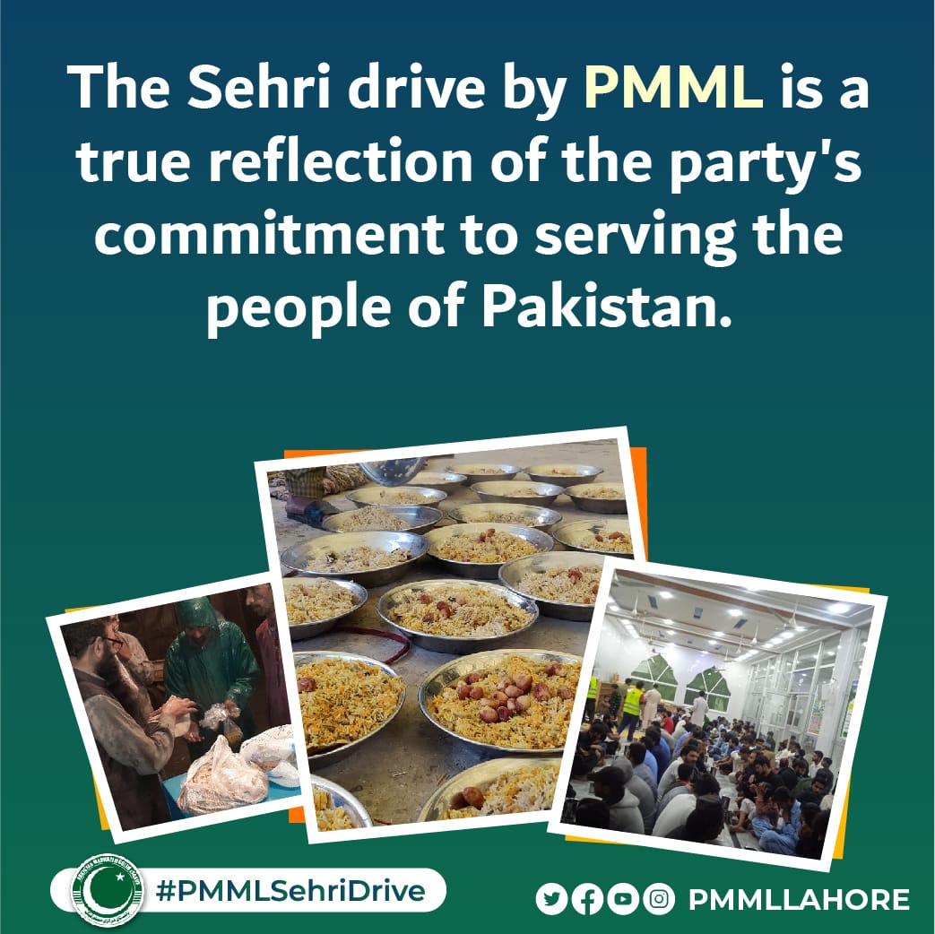 imMAbdullah_'s tweet photo. It's heartbreaking to see the low purchasing power of people in Pakistan due to the high inflation rate. The #PMMLSehriDrive is a beacon of hope for those in need. https://t.co/O3VRZpxJeA