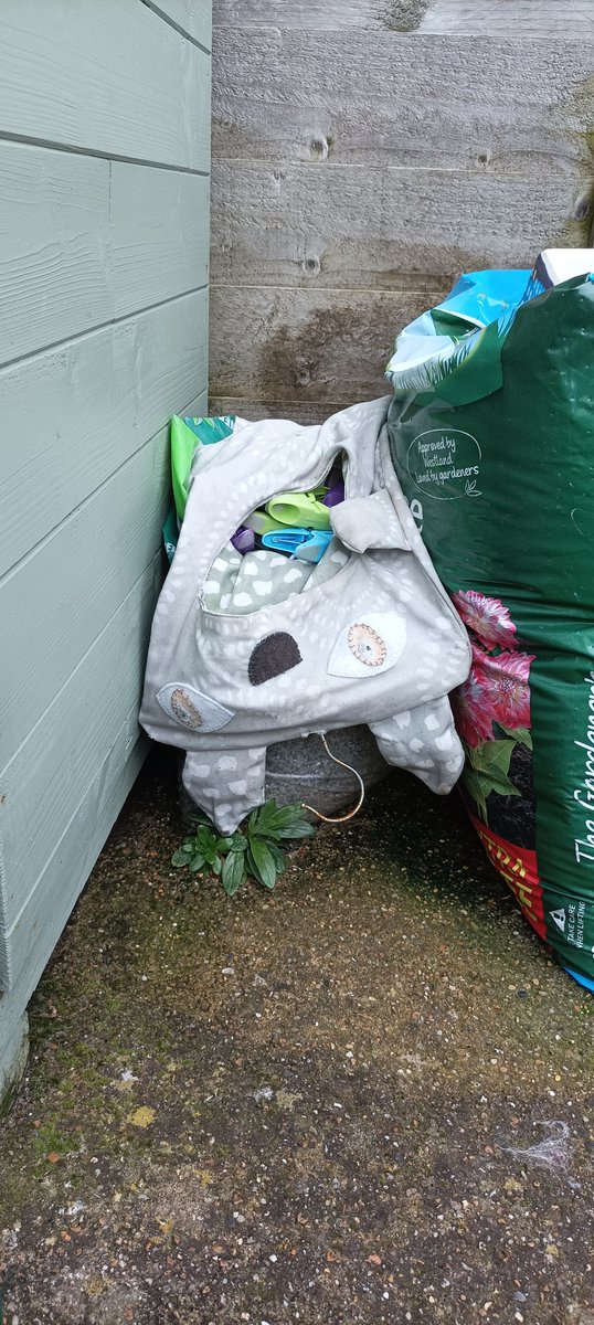 I've never felt sorry for a peg bag before. When will we have good weather?