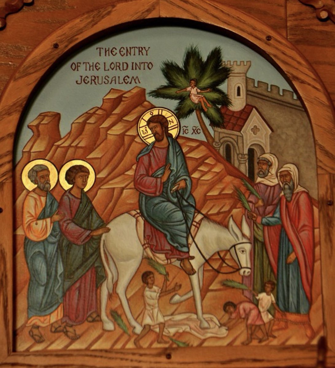 It is Palm Sunday (also called Passion Sunday), the start of Holy Week.

At the cross, Jesus dies and His People of Life are born. Death is conquered; the foundation of our #prolife commitment is established.

Let us give ourselves to our brothers and sisters, born and #unborn!
