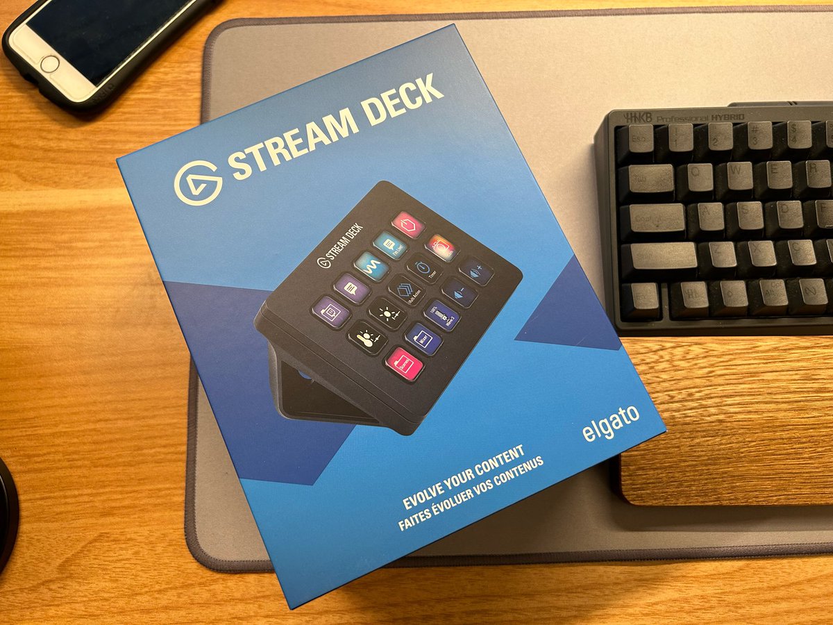 gijutsujin's tweet photo. さぁ、どう設定していこうか

#ブログ 
#StreamDeckMK2
#elgato https://t.co/VS13F435UJ