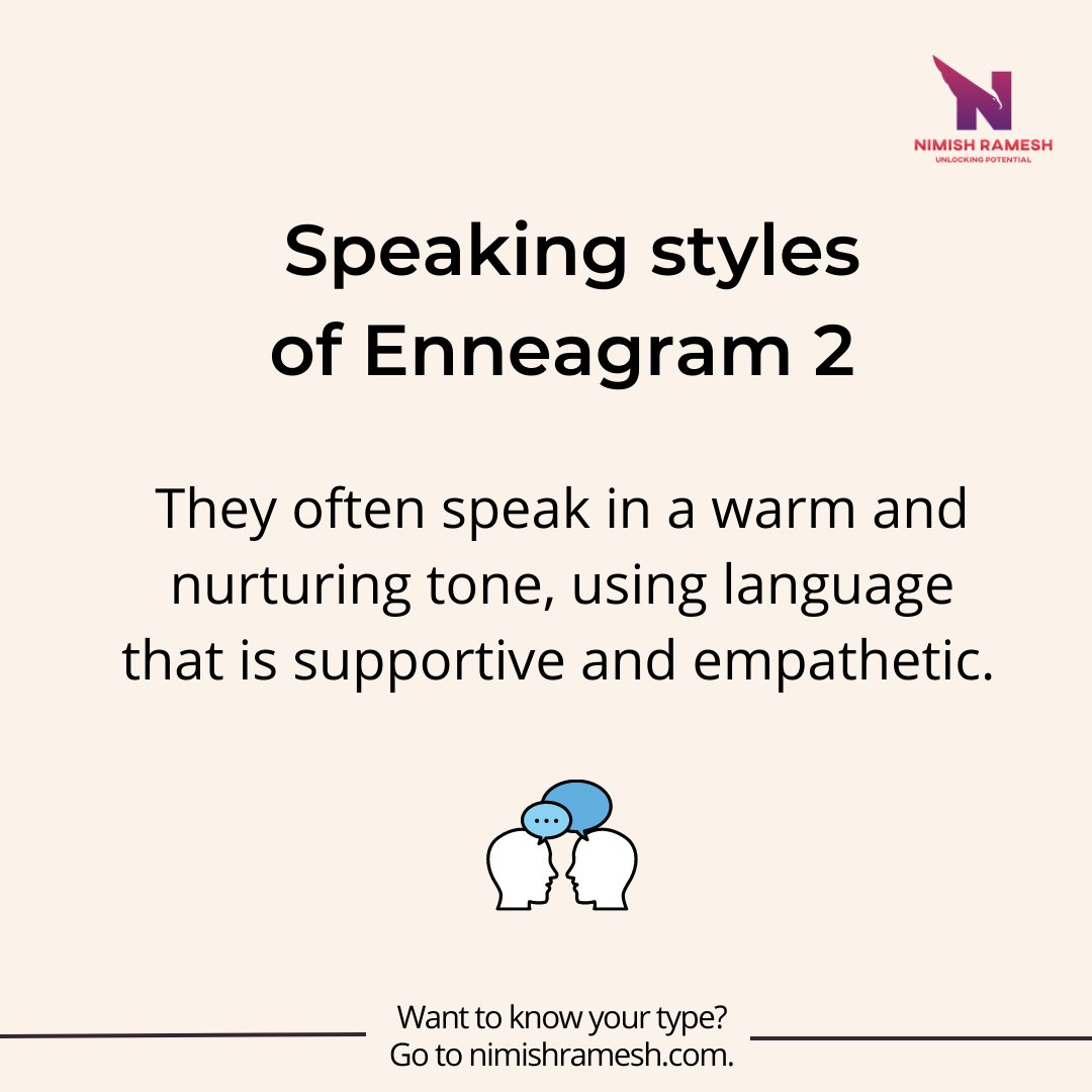 They may also use flattery or compliments to build connections with others.

#enneagramtool #personalitytraits #knowpeople #reality #nimishramesh #lifecoachnimishramesh #passion #lifepurpose