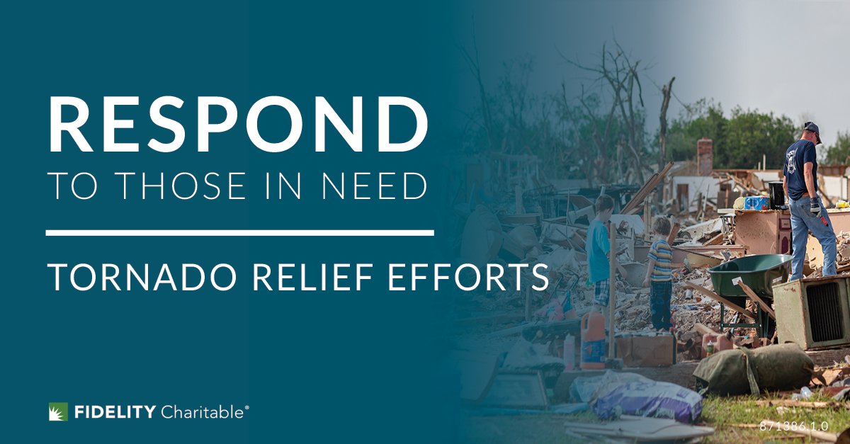 FidelityChrtbl's tweet image. Last week, a series of tornadoes caused destruction and loss of life throughout communities in the Southeastern U.S. With guidance from @funds4disaster, we’ve put together ways to help here:  chrtbl.org/bs6bip