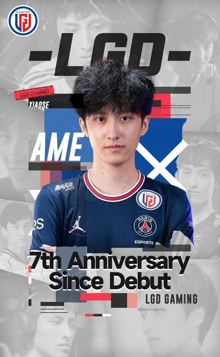 MorganF08311403's tweet image. #AME #萧瑟 #PSGLGD #DOTA2 
Sep. 3, 2015, 萧瑟Ame joined CDEC Youth. 
We have experienced the progress of each other in the past 7 years. 
Looking forward to witnessing your next brilliant chapter!🤩🤩🤩 #dota2fun #EmbraceTheDarkness #TrueSight #ESLONE 
Original: PSGLGD_