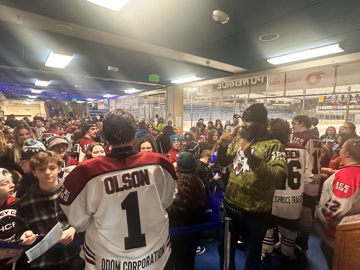 Fairbanks Ice Dogs tweet media