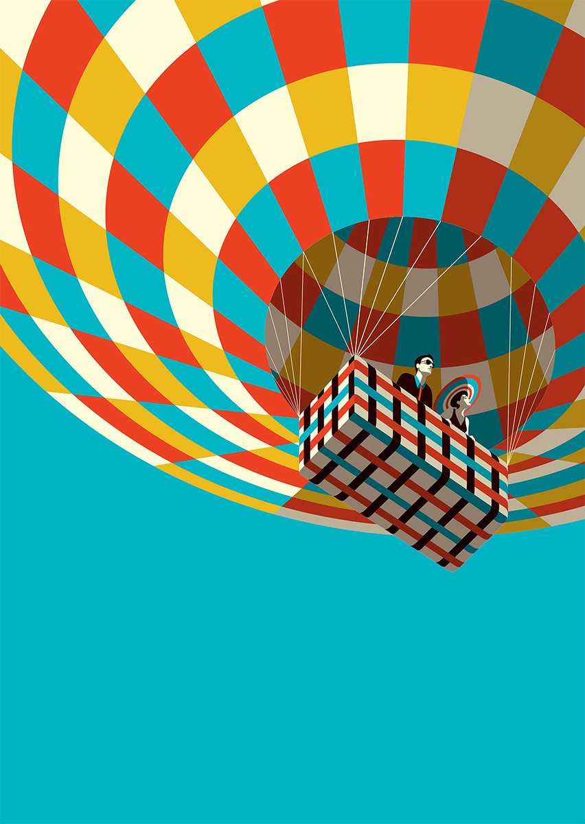womensart1's tweet photo. Malika Favre, contemporary French illustrator and graphic artist based in London whose style is sometimes described as 'Pop Art meets Op Art' #WomensArt https://t.co/lHlP1xnzjo