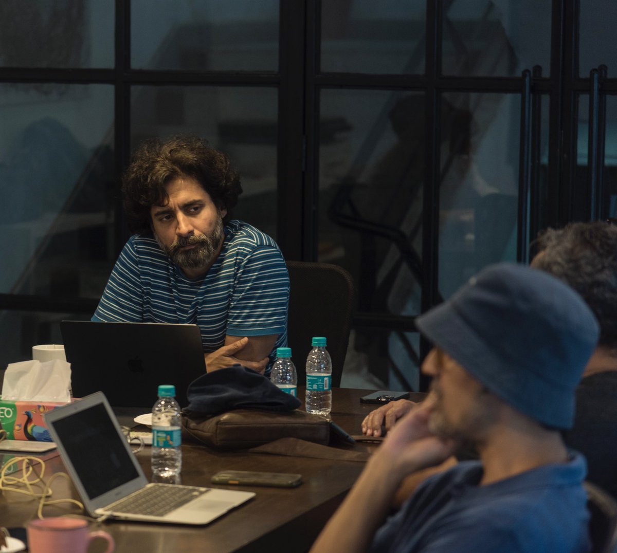 thelonestarfilm's tweet photo. The most vital component of any feature film - Director’s Mood. 
#ThePlaybackSinger 
@IamRoySanyal @MamtoraPankaj @Nnidhisin #AnupriyaGoenka @PatelDevansh #LonestarFilms https://t.co/2XQ2UzqzRC