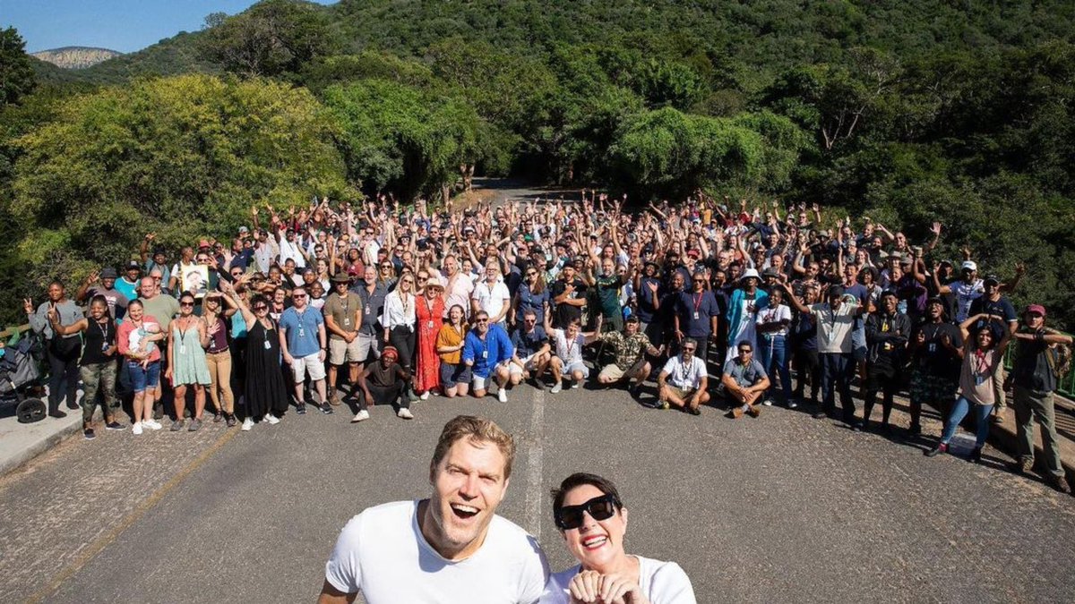 What a treat it is to be part of this immensely talented team. @ImACelebrityAU returns tonight live at 730…from Africa! #imacelebrityau