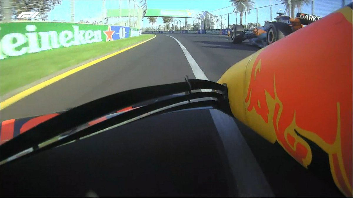 Formula 1 (@f1) on Twitter photo LAP 43/58
We're unsure if <a href="/SChecoPerez/">Sergio Pérez</a> is driving a <a href="/redbullracing/">Oracle Red Bull Racing</a> car or a rocket-ship?! 😆
He's up into P8 now with a move past Norris!!! 🤯
#AusGP #F1 LAP 43/58
We're unsure if <a href="/SChecoPerez/">Sergio Pérez</a> is driving a <a href="/redbullracing/">Oracle Red Bull Racing</a> car or a rocket-ship?! 😆
He's up into P8 now with a move past Norris!!! 🤯
#AusGP #F1