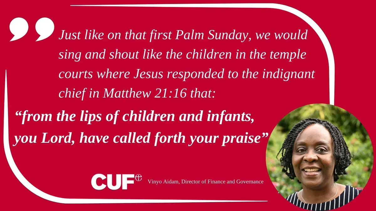 Join our team as we reflect and pray this Holy Week and Easter. Read more of Vinyo’s memories of celebrating Palm Sunday as a child in Ghana. #HolyWeek  buff.ly/3TPnEzT