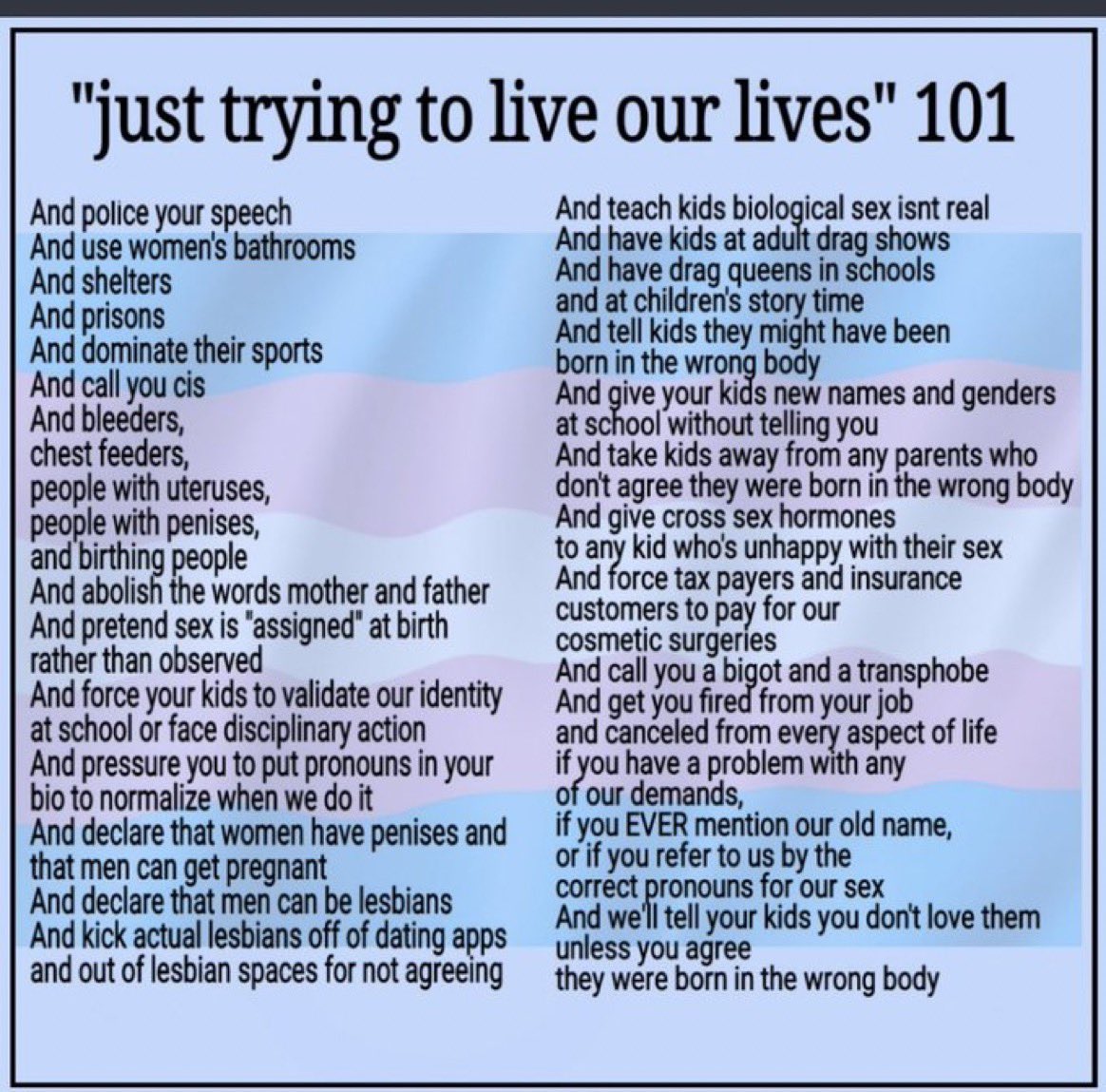 Fluff52NZ's tweet image. These…..can’t imagine why Women would object 🙄😬 #TransConmen