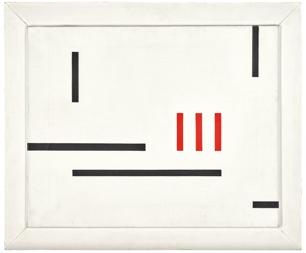 Marlow Moss - White Black and Red (1950)