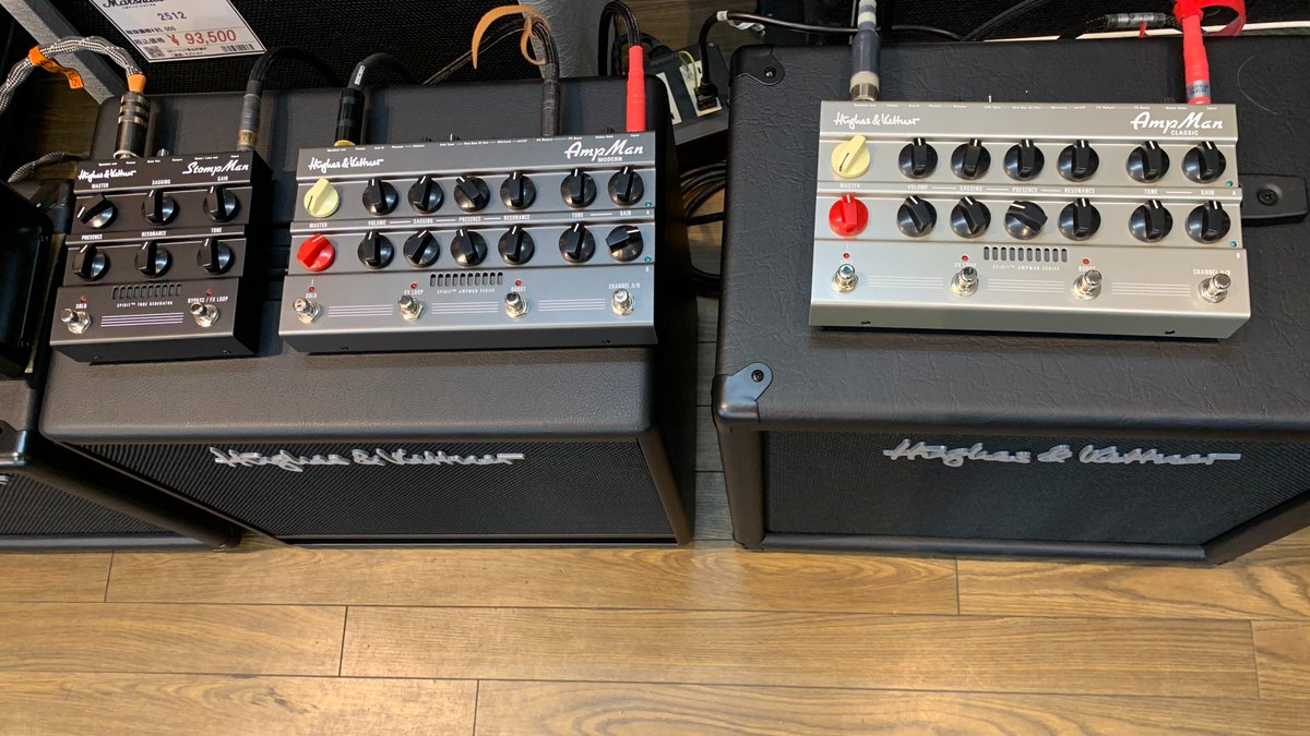 ikeberevole's tweet photo. Hughes&Kettner のペダルタイプのアンプ!!
AmpManにStompMan
スピーカーケーブルで直接キャビにつなげて音出しできます。
アンプを楽々持ち運びたい方に重宝するアイテムですね
もう試しましたか~!?
https://t.co/0JVKnWFt91
#ヒューケト #AmpMan #StompMan
#リボレアンプ https://t.co/wdQp1sMYZ3