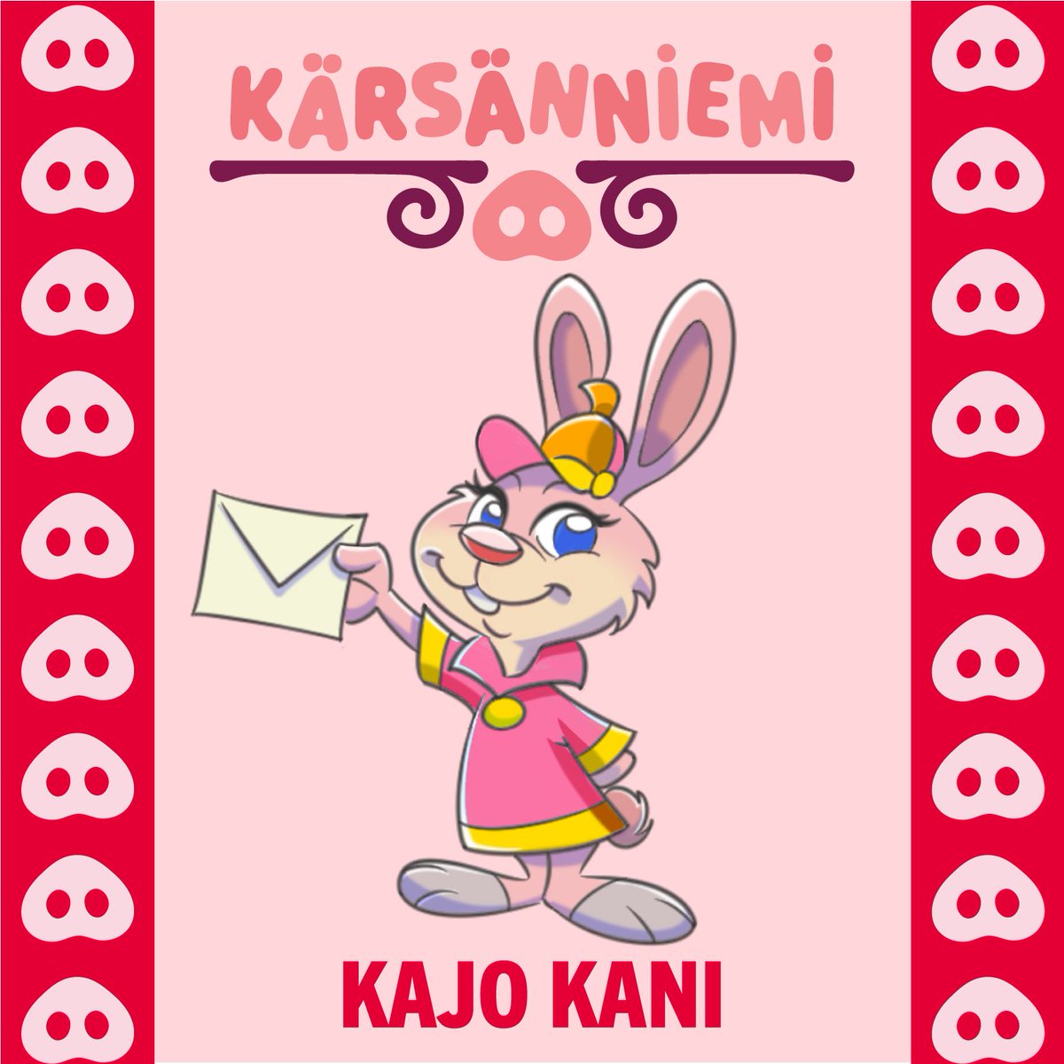 Olen Kajo Kani, mutta sinä voit kutsua minua ihan vaan postipupuksi. 📯🐰 Kuljetan postia kaikille Kärsänniemen asukkaille pienellä postiautollani. Myös sinä pääset olemaan posteljooni, kun Kärsänniemeen avataan Postiseikkailu! 📯 Lue lisää: kärsänniemi.fi #kärsänniemi