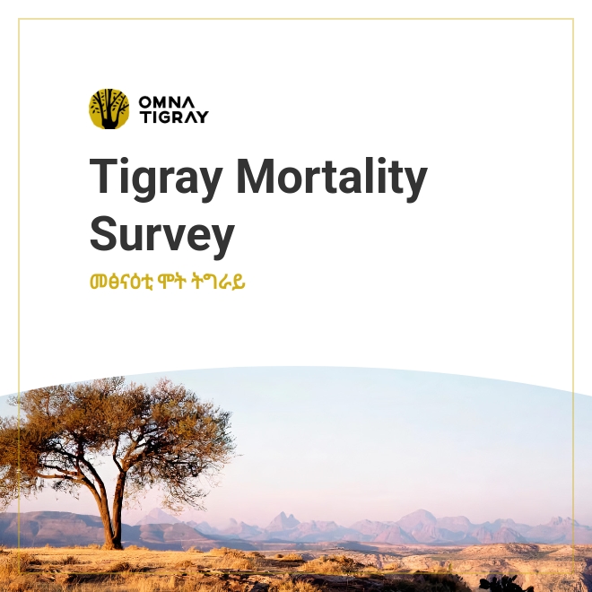 RAbdiAnalyst's tweet photo. The London School of Hygiene and Tropical Medicine is launching a study on Tigray mortality. 

Researchers at the school are using different methods to try and estimate mortality in Tigray, including satellite imagery of burial sites

For details go to:
https://t.co/M3pS08ylS9 . https://t.co/RuDPYyZL6J