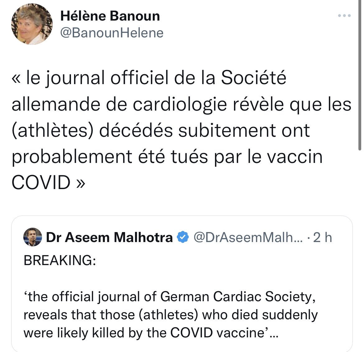 Europhobe's tweet photo. #COVID19 : La France va t-elle être le seul pays au monde où l'omerta règne ? https://t.co/ZOAlclX8ch