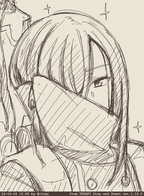 リタ様ちょっと良すぎますねコレは...( ˘ω˘ )キュン #tegaki_dt 