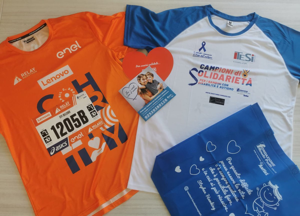 Oggi 2 aprile 2023, giornata mondiale per la consapevolezza sull’autismo, la squadra OPI Milomb correrà la maratona in favore della Fondazione Renato Piatti a supporto del loro progetto per i bambini autistici. Run, OPI, run!!! #opimilomb #opimilombsport #infermieri #autismo