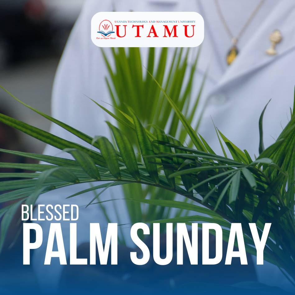 utamu_uni's tweet photo. We wish you a Blessed Palm Sunday.
#ForAnOpenMind https://t.co/FP4ItflEU4