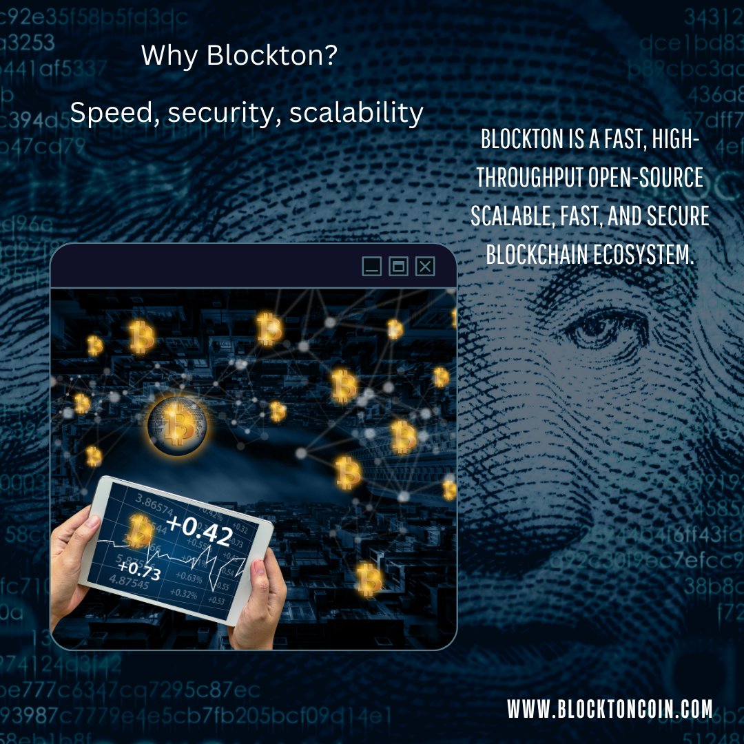 blocktoncoin's tweet photo. Why Blockton ? Speed, Security, Scalability 

Purchase now- https://t.co/wz916ZybPD https://t.co/geI2vkA6hp