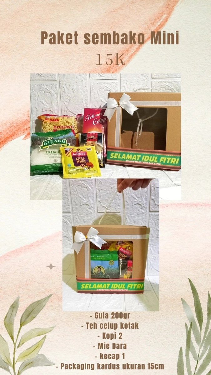 Yang cari parcel murmer dan paket sembako mini💖
Start from : 15k🥰
Lokasi        : Kendalpayak, bisa diantar, cod
Instagram : @snacktart.mlg
No wa        : 081231979925
<a href="/infomalang/">Info Malang</a> #pasarmingguinfomalang