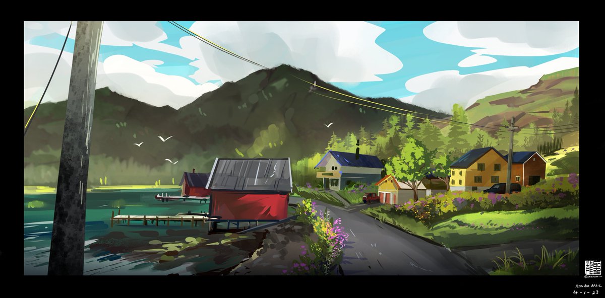 saintryuu_'s tweet photo. #PleinAirpril Day 1
Please ignore the fact that i posted this 12 am of april 2nd lmao
i've been moving and tired
#mapcrunch
#illustration
#PleinAir https://t.co/9WGjPiiUoa