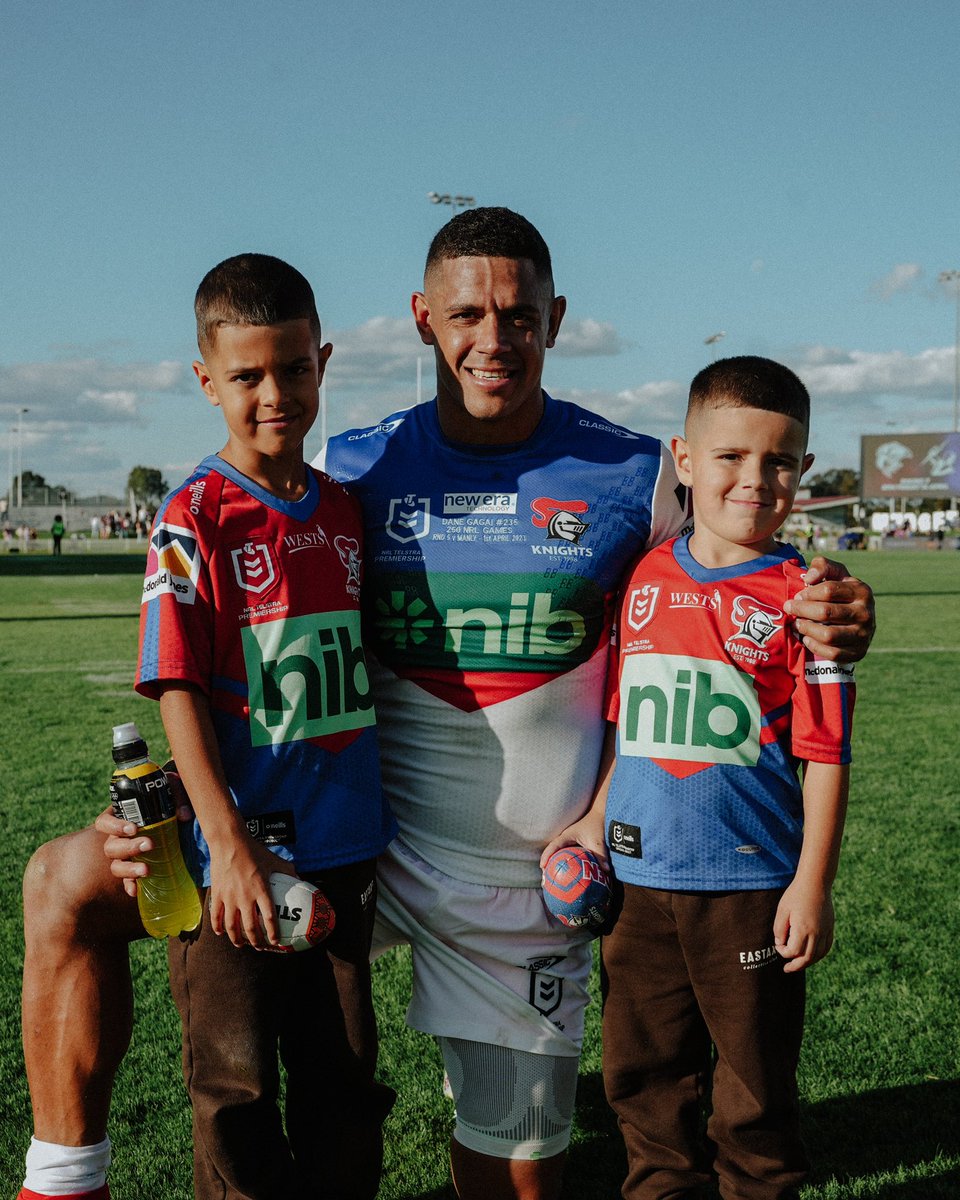 NRLKnights's tweet photo. One of the greats, Dane Gagai 👏 https://t.co/0XMwQ3HkuW