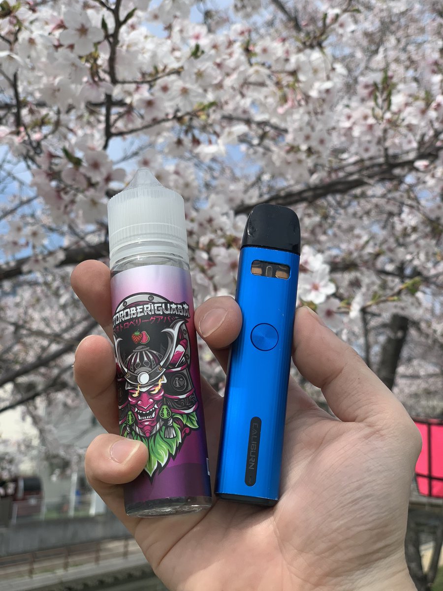 VapeKazu's tweet photo. めちゃ綺麗なサクラだったなー🌸

@vaporites_japan
liquid （@banditojuices）
#vapelove #banditojuice #vape好きな人と繋がりたい https://t.co/ouuSfQsdLX