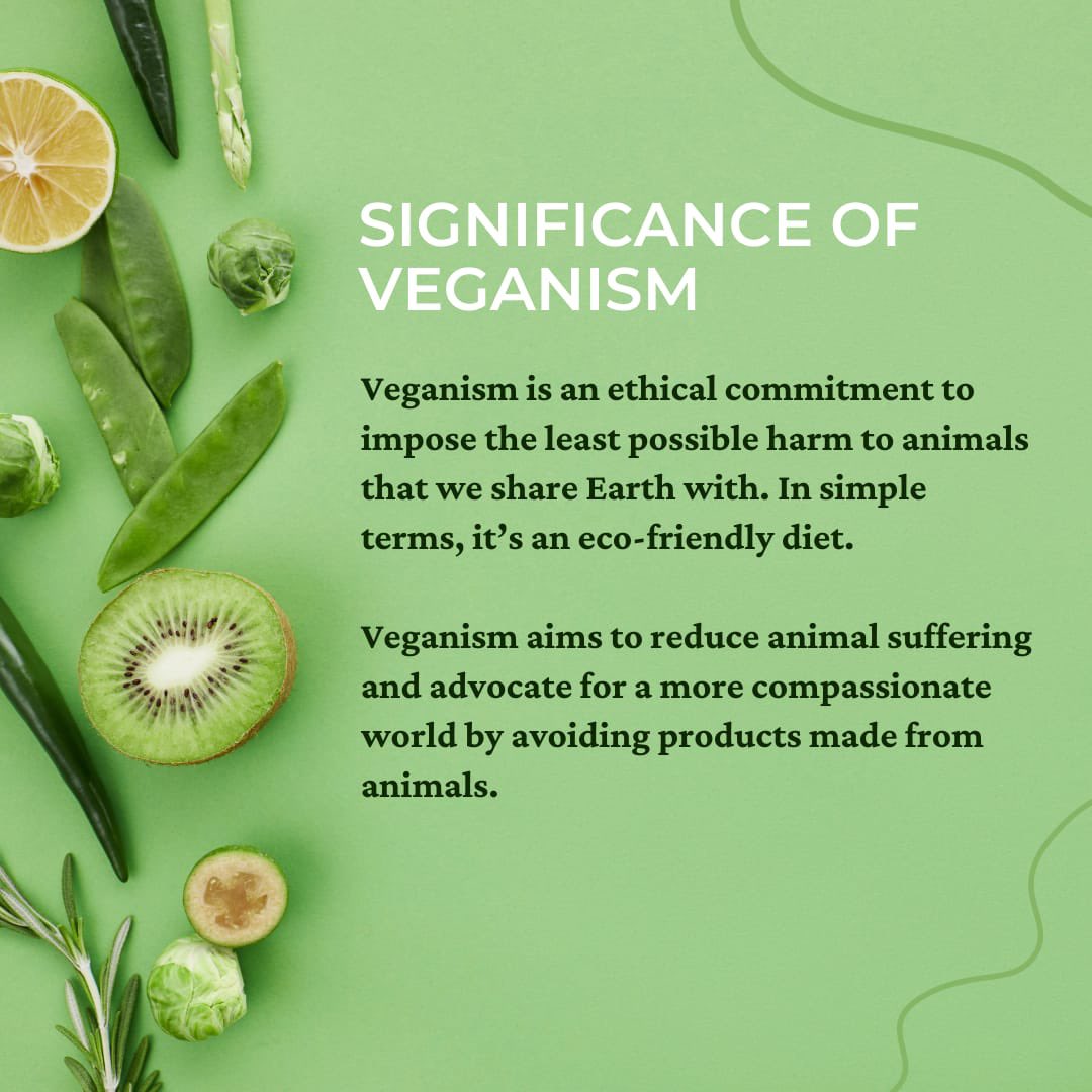Ecosperity_'s tweet photo. Ecosperity- the Environment Club of SGGSCC, brings to you the ‘𝐈𝐦𝐩𝐨𝐫𝐭𝐚𝐧𝐜𝐞 𝐨𝐟 𝐛𝐞𝐢𝐧𝐠 𝐕𝐞𝐠𝐚𝐧’ promoting the advantages of a vegan diet!✨💫
#vegan #veganfood #veganlifestyle https://t.co/ynscLoCe3t