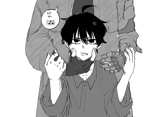 チビのころから吸ってたけどな 