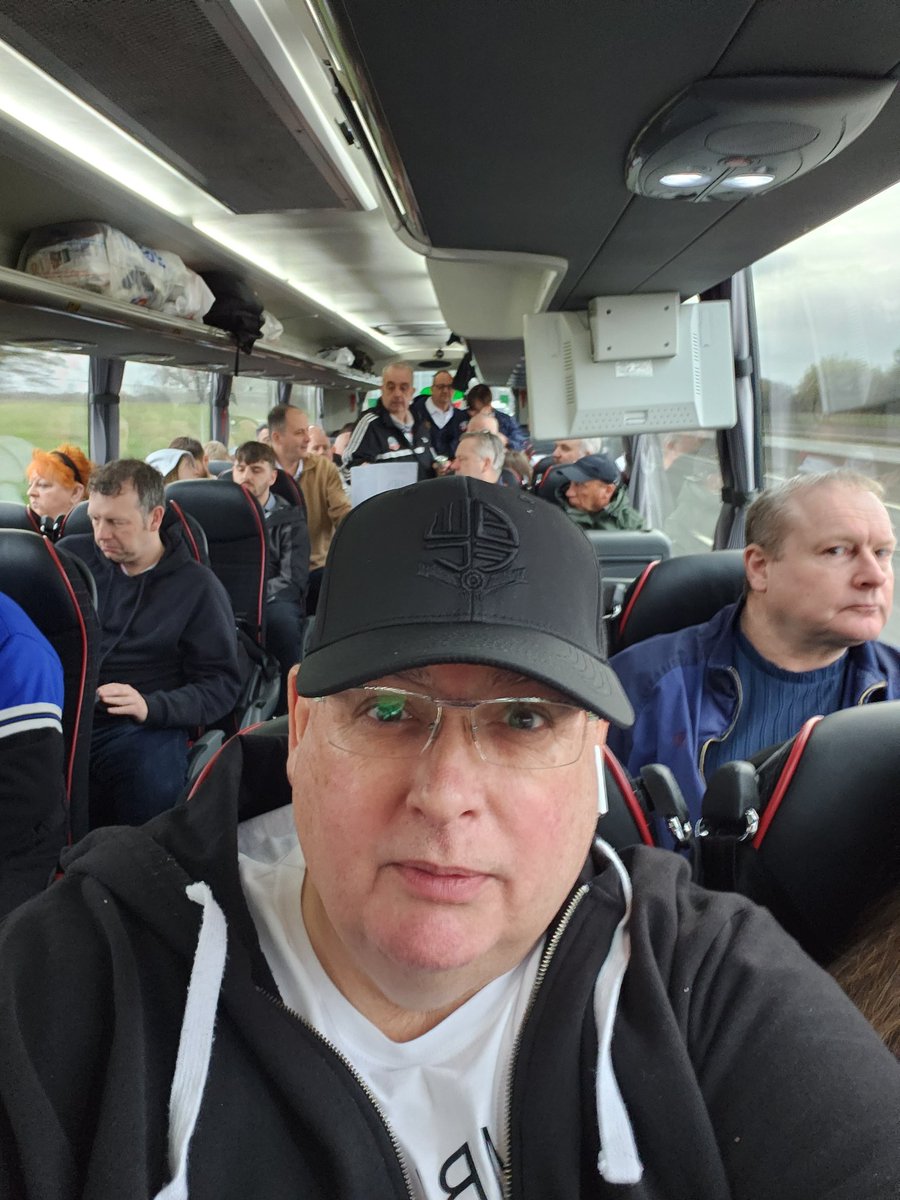 On our way Bolton Wanderers Walkden Whites. #bwfc